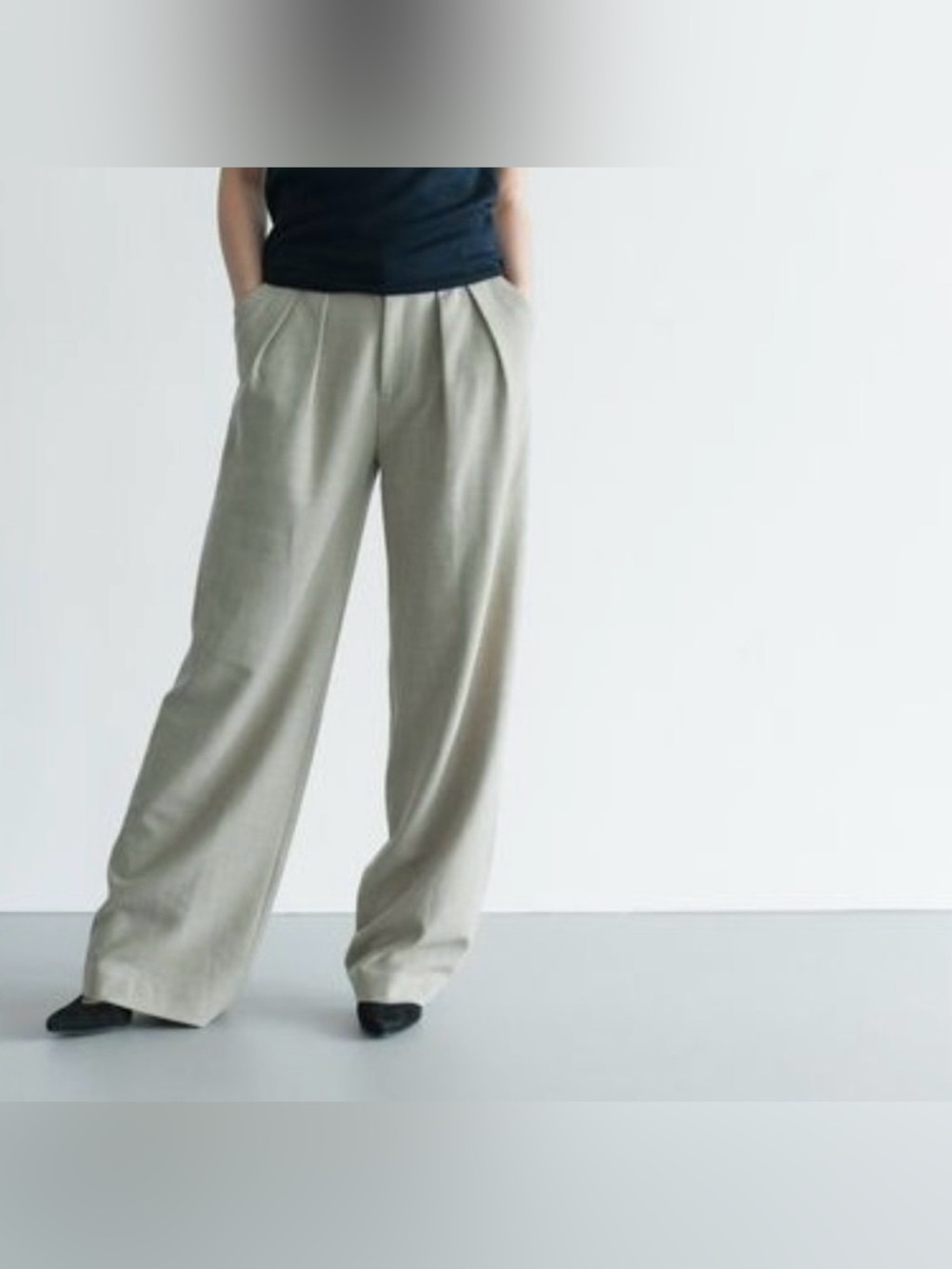 FILIPPA K Wool Pleated Trousers